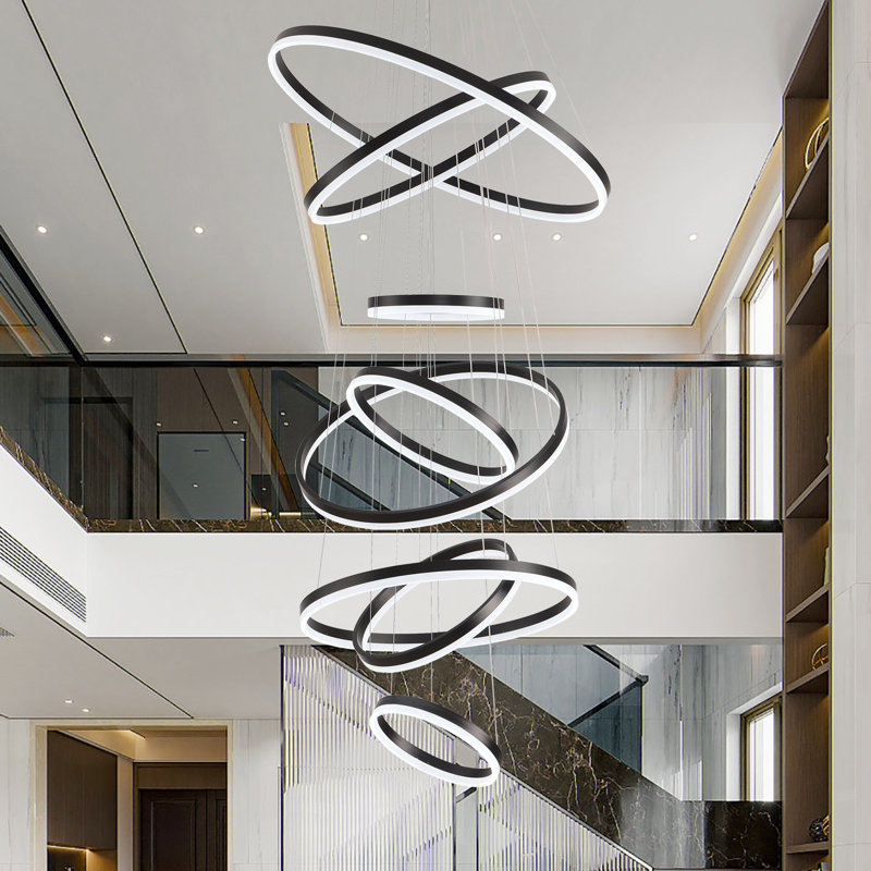 Ivy Bronx Khamarion Dimmable Round / Oval Chandelier